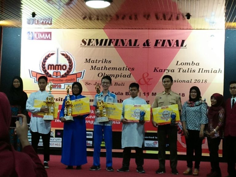 Siswa SMA Ar Rohmah Juara I Matematika Se Jawa Bali
