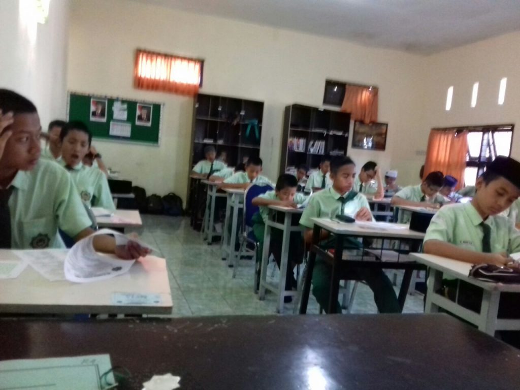 Ujian Kenaikan Kelas SMP Ar Rohmah Tahun Akademik 2017-2018 2 uas