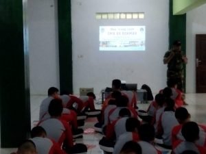 Panitia MPLS SMA Ar Rohmah Bersinergi Dengan TNI AD 2 sma3