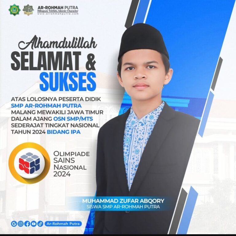 Santri SMP Ar-Rohmah Putra Wakili Jawa Timur di OSN 2024