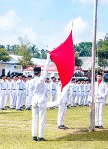 Kiprah Paskibraka SMA Ar-Rohmah Putra dalam peringatan HUT Kemerdekaan RI Bikin Bangga
