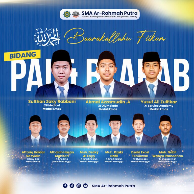 Keren! Santri SMA Ar-Rohmah Putra Borong 28 Juara di Hidayatullah Festival 2025