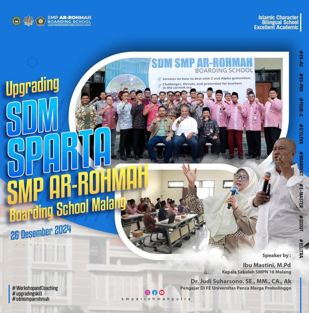 SMP Ar-Rohmah Putra Gelar Pelatihan Peningkatan Kompetensi Guru