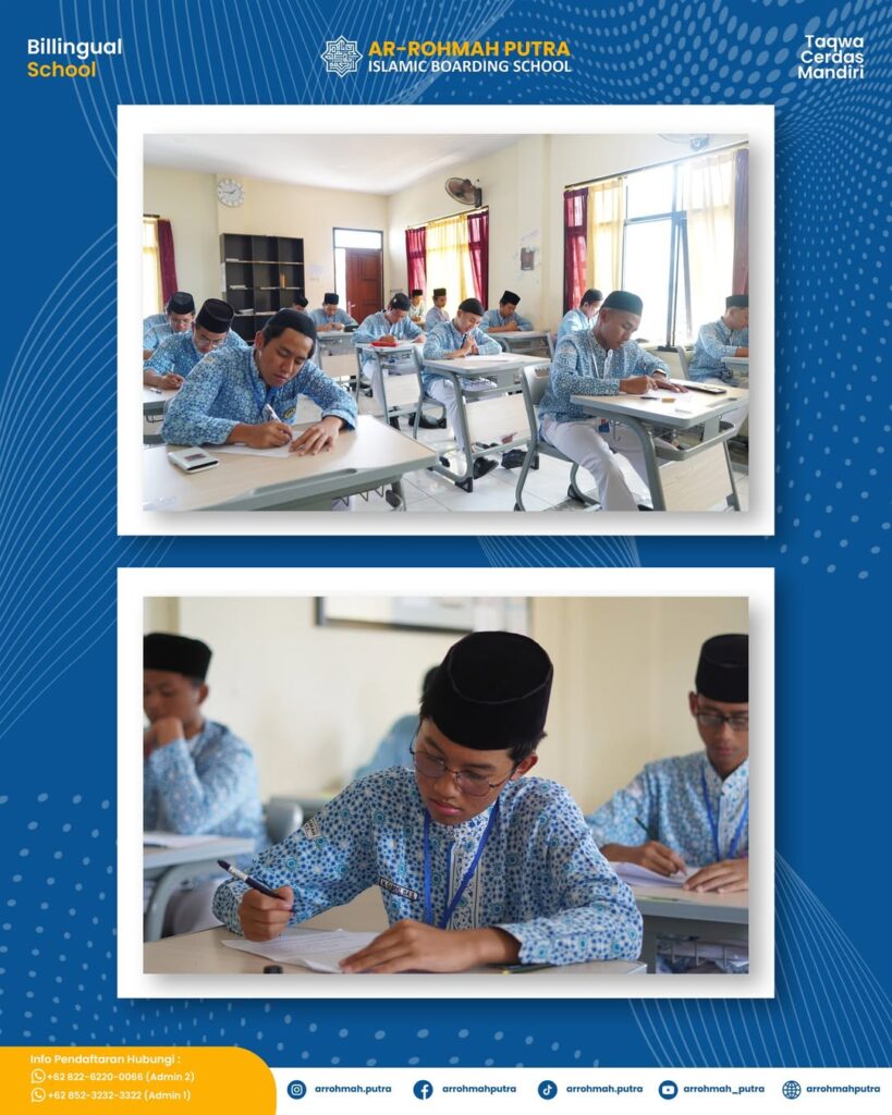 SMA Ar-Rohmah Putra Gelar Asesmen Sumatif Akhir Tahun 2024/2025