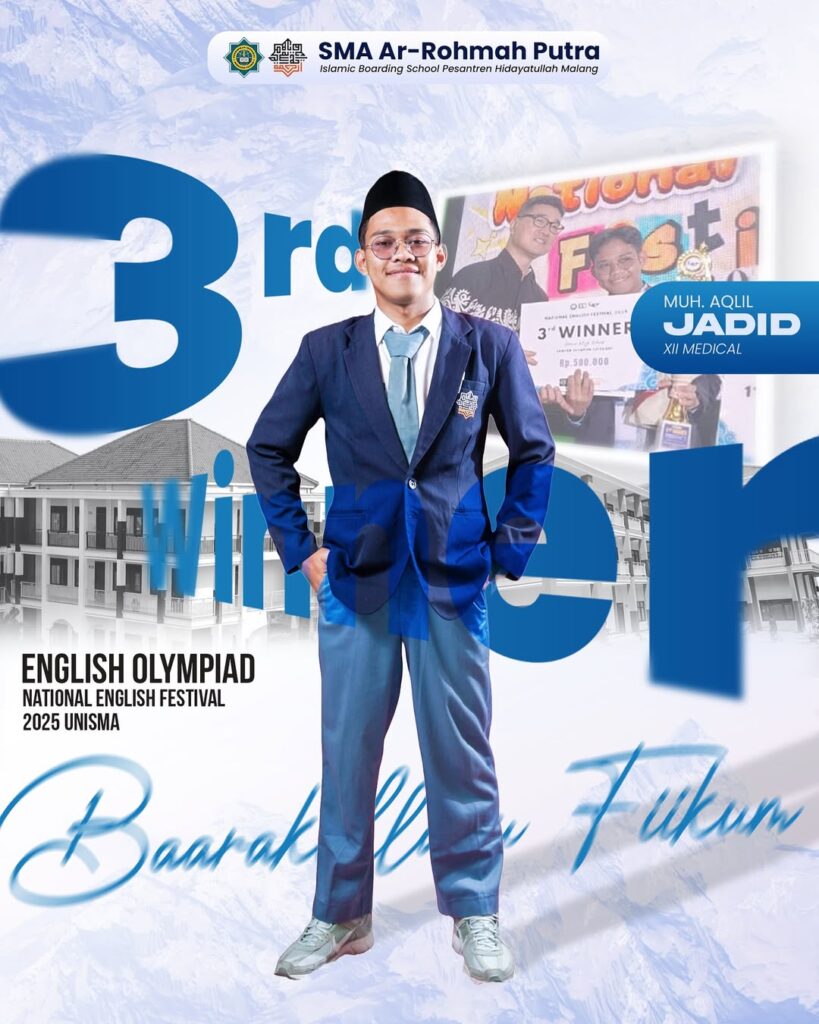 Santri SMA Ar-Rohmah Putra Sabet Gelar Juara National English Festival 2025