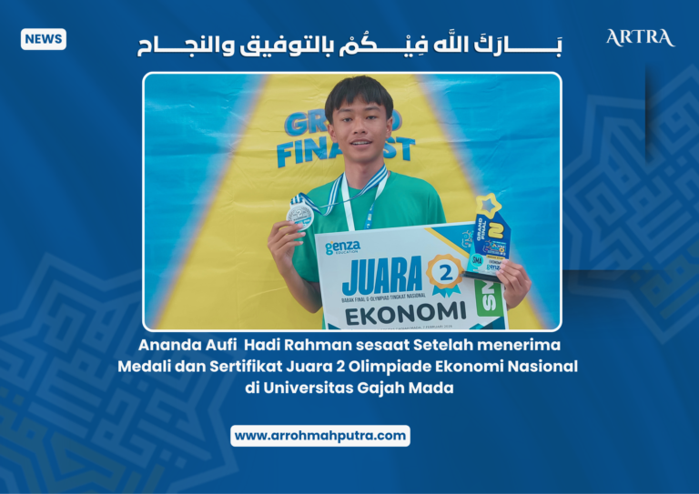 Siswa SMA Ar-Rohmah Putra Malang Sabet Juara 2 Olimpiade Ekonomi Nasional di UGM