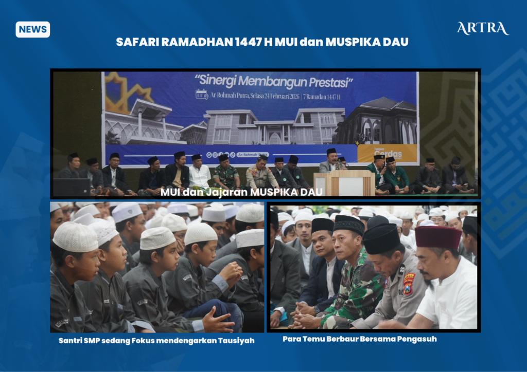 Hujan Tak Surutkan Silaturahmi: MUI, Muspika Dau dan Santri Gelar Bukber Serta Edukasi Anti-Bullying 1 SMP