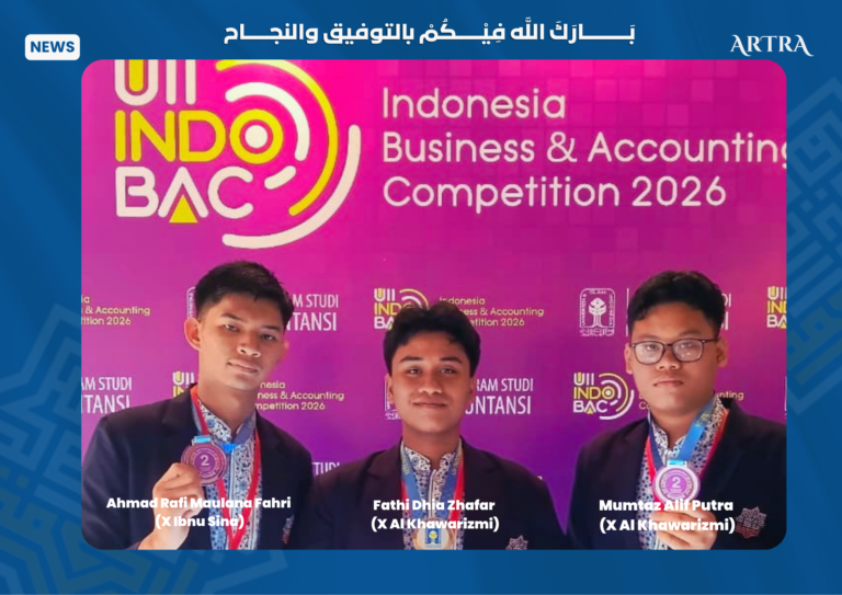 Keren! Di Tengah Sibuknya Persiapan Ujian, 3 Siswa SMA Ar Rohmah Putra Sabet Juara 2 Bisnis Tingkat Nasional di UII