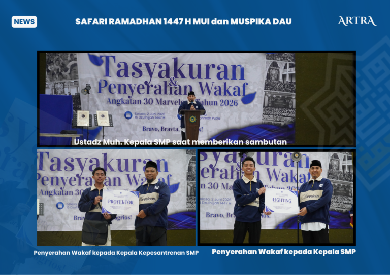 Bikin Haru! H-3 Jelang Wisuda, Angkatan 30 SMP Ar-Rohmah Putra Sisihkan Uang Saku untuk Wakaf