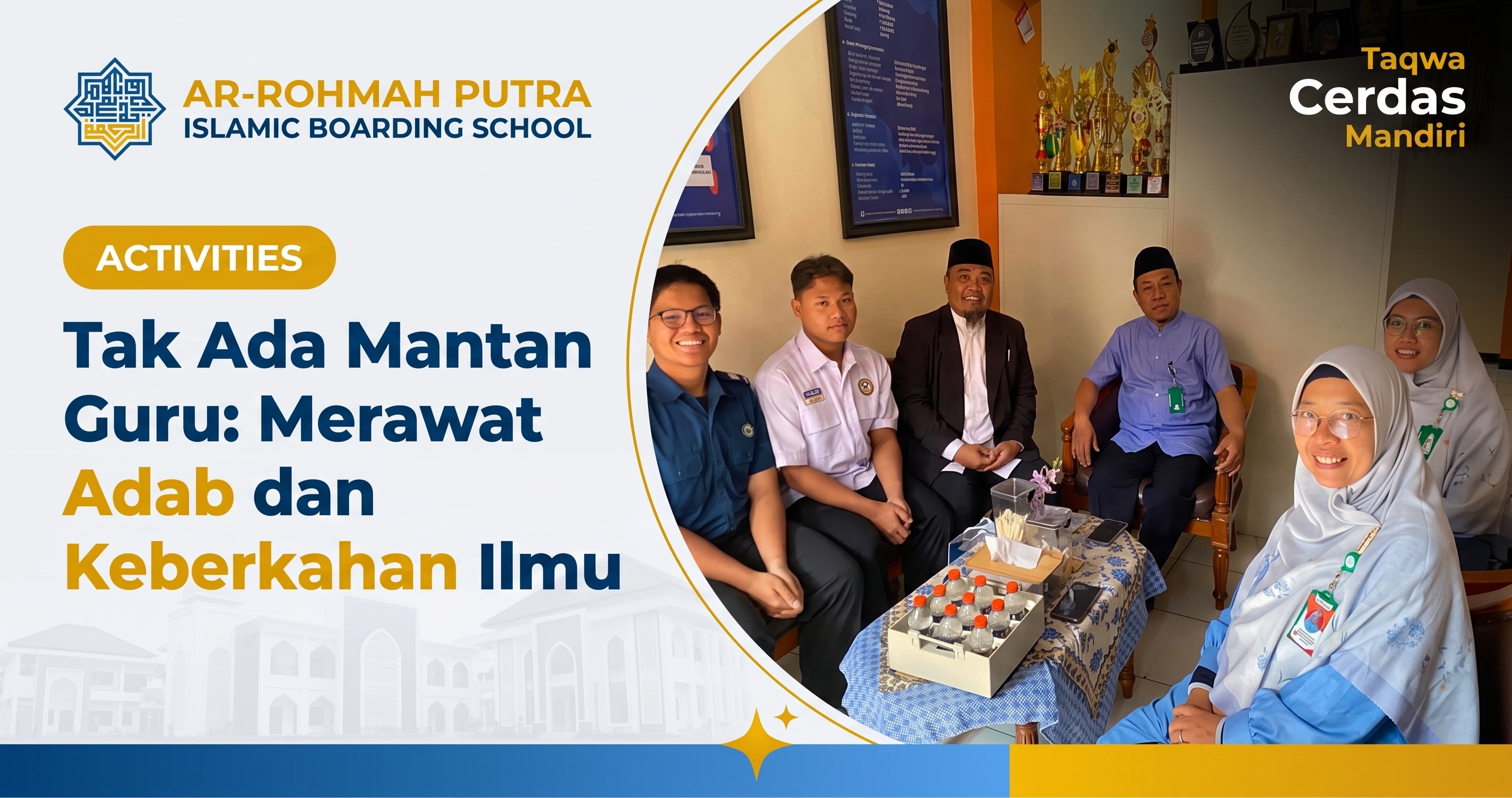 Refleksi keberkahan ilmu dan ketakziman santri di Pondok Pesantren Ar-Rohmah Putra Malang