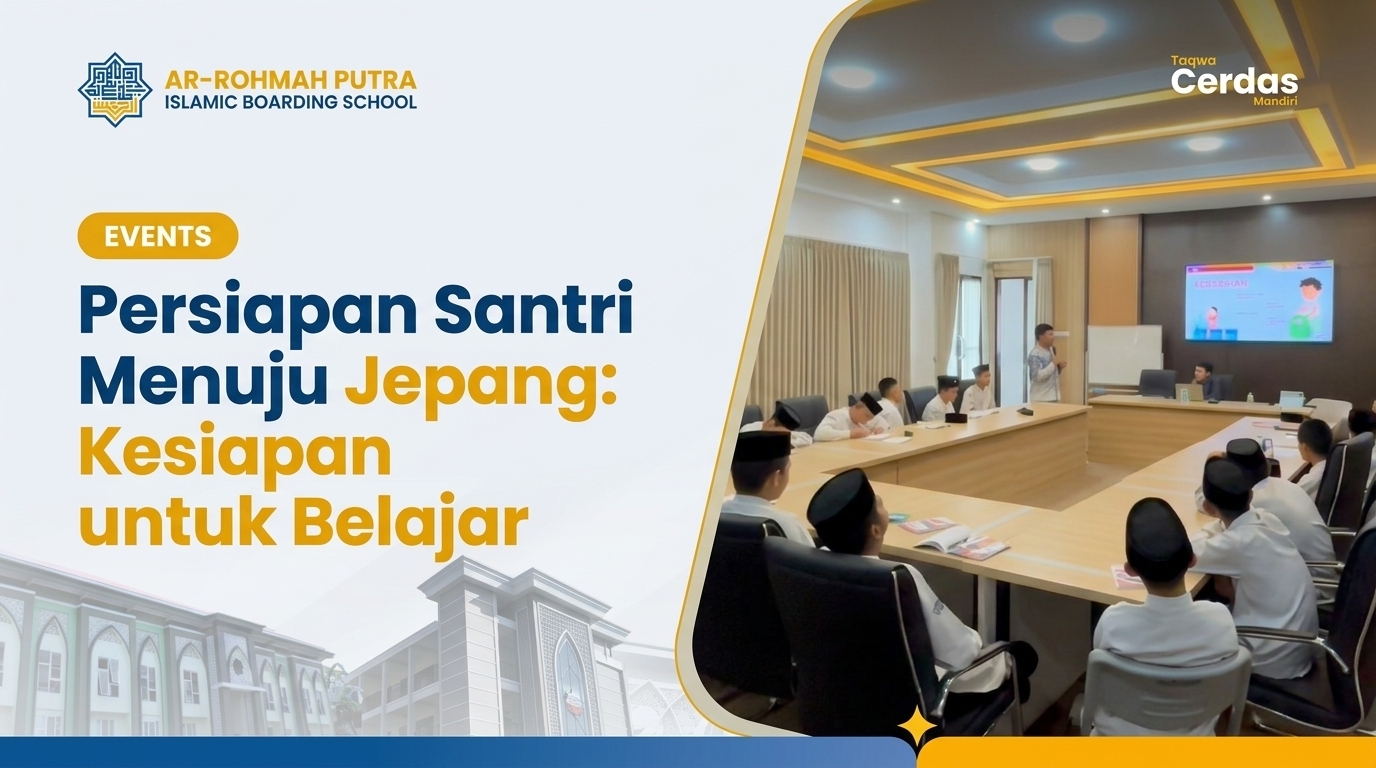 Persiapan santri Ar-Rohmah Putra menuju Jepang dalam kelas pembekalan budaya dan etika