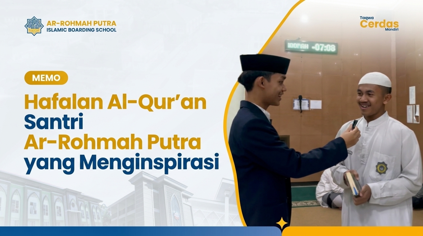 Hafalan Al-Qur'an santri Ar-Rohmah Putra Malang saat tantangan sambung ayat