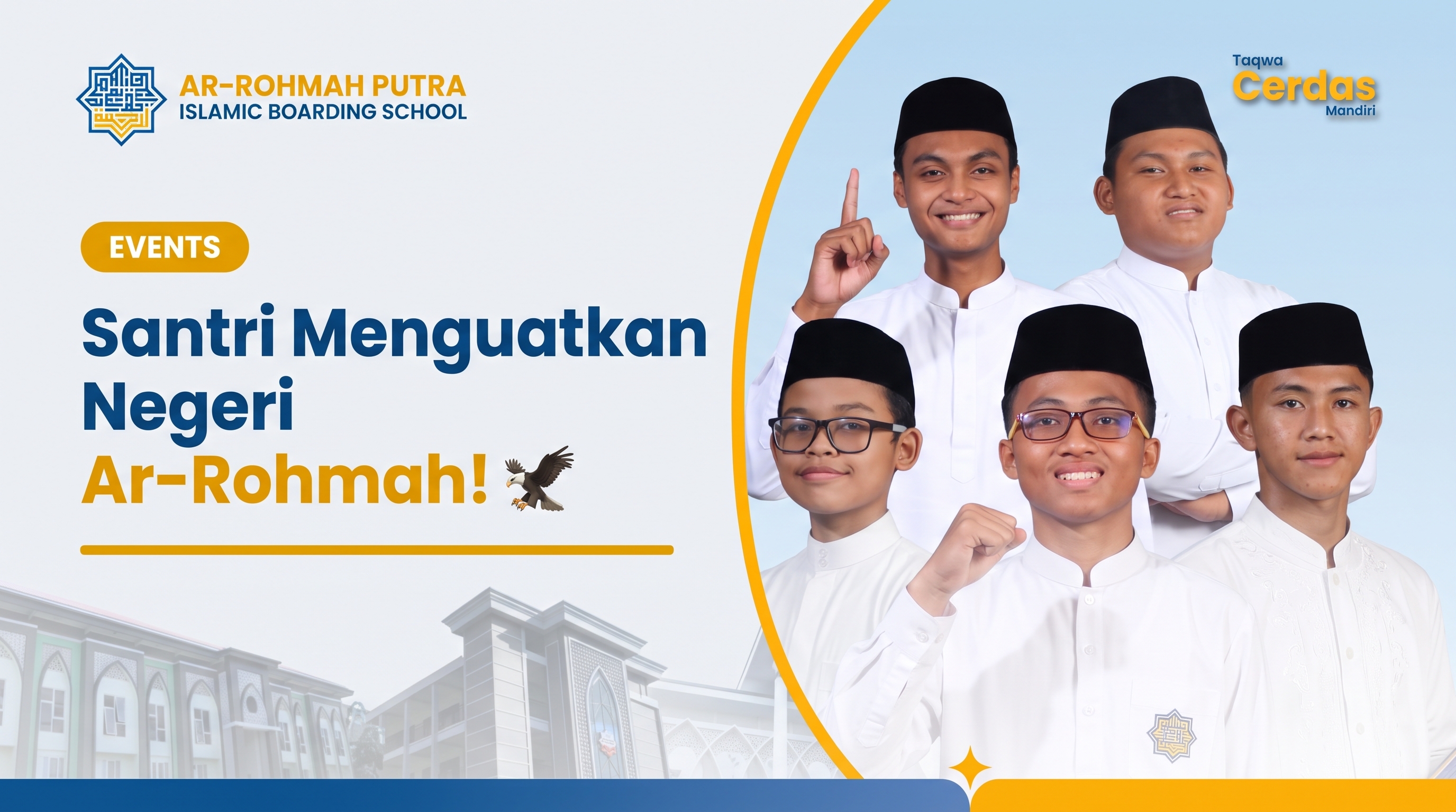 Santri perkuat negeri dalam kegiatan Hari Santri Nasional 2026 di Pesantren Ar-Rohmah Putra Malang
